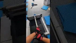 Installing your own garage floor is easier than you think 🔨⚫