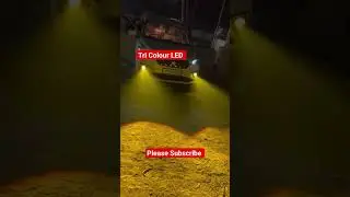 Tri Color Led #tricolor #carledlights #yogeshpathakvlogs