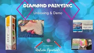 💠Diamond Painting 💠 - Unboxing& Demo + Set of DP tools