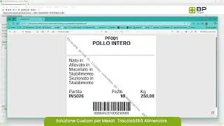 Soluzione Custom Tracciabilità alimentare  per Mexal