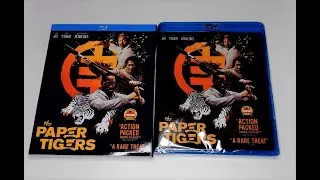 The Paper Tigers Blu-Ray Unboxing - Martial Arts Comedy Alain Uy, Ron Yuan, Mykel Shannon Jenkins
