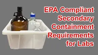 Secondary containment for laboratories