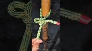 Learn the Easiest Slip Knot in Seconds! #SlipKnot #KnotTying #DIYSkills #EasyKnots