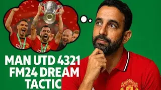FM24 Man Utd 4-3-2-1 Dream Tactic | Treble with United, Cardiff Promotion & Sporting Unbeaten!