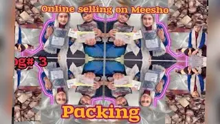 Online selling product and packing on Meesho#ecommerce #bussiness 