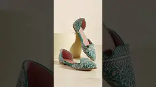Designer flat shoes collection for girls fashion #shortsvideo #youtubeshorts #ladieslife