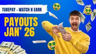 Tubepay Online Earnings Payment Proof 💰 | January 12, 2026 🔥#tubepay