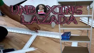 affordable boltless steel rack/how to assemble #lazadaunboxing @ghiesvlogs5492