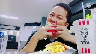 Mukbang||zinger supreme KFC|yummy