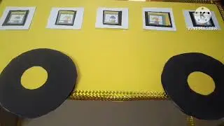 Transport vehicle bus making  video  for fancy dress competition