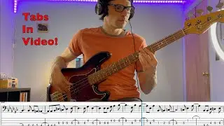 Amazing Bass Cover of Marvin Gaye's ‘I Heard it through the grapevine’ - Easy bass tabs! 