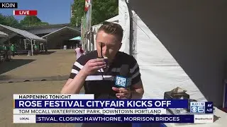 Rose Fest CityFair sees a warm weather start