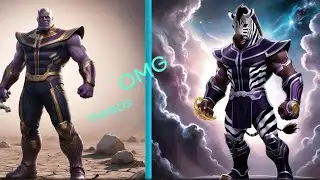 AVENGERS But SUPER ZEBRA🔥🦓 All Characters (Marvel & DC) 2024💥