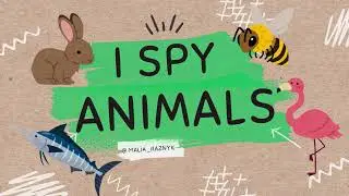 I Spy Animals No Prep Ready to Use ESL Games for Young English Learners