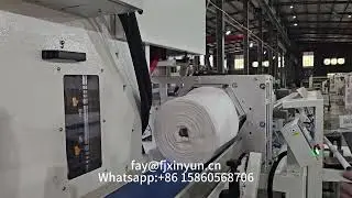 High quality automatic 300mm diameter maxi roll tissue paper band saw cutting machine#cuttingmachine