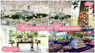 Idéias para Bodas de Papel
