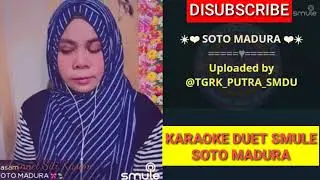 Janji Palsu -SOTO MADURA KARAOKE DUET SMULE NO VOCAL COWOK