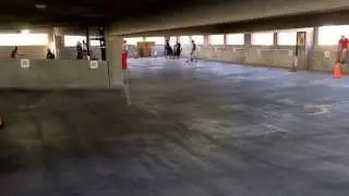 Garage Games a sanctioned longboard race hosted by Parkside Skateshop