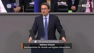 Bundestag: Bundesminister Andreas Scheuer (CSU) musste heute stark einstecken 10.12.2020