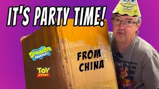 Must See - Huge Box From China - Spongebob, Toy Story and More