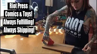 Riot Press Comics & Toys! Always Fulfilling! Always Shipping! #indiecomics #riotpress #comics