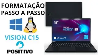🧑‍💻COMO FORMATAR NOTEBOOK POSITIVO VISION C15