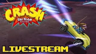 Crash Tag Team Racing (PS2) Let's Play (Livestream) #3 (Final)