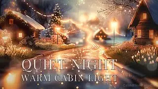 Calm Piano for Focus & Sleep &ndash; Cozy Thawing Village Night Road Home