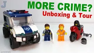 Распаковка, обзор и демонстрация набора LEGO City 2026 &laquo;Полицейский фургон для перевозки заключен...
