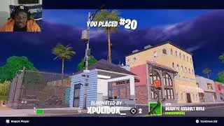 Fortnite !| First time streamer | 9 Kill streak !