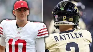Spencer Rattler vs Mac Jones QB Battle! | Saints vs 49ers | James Skrmetta Reacts