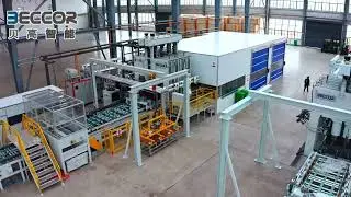 BECCOR KT short cycle production line (Automatic paper feeding,  synchronize camera system)
