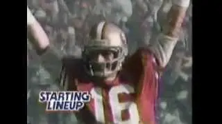 1989 Starting Lineup NFL commercial
