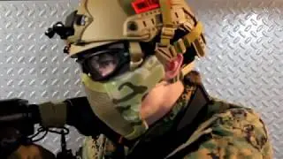 ПРИЦЕЛЬСЯ! Обзор снаряжения: Регулируемая полумаска UNIGEAR из металлической стали для страйкбола