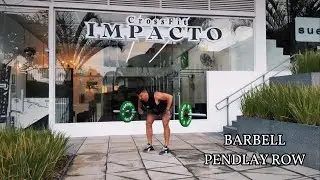 BARBELL PENDLAY ROW | IMPACT PERFORMANCE