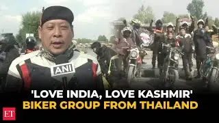 'Love India, love Kashmir; going to Leh, Ladakh': Biker group from Thailand on reaching J&K