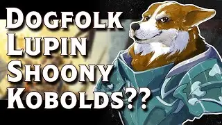 Dogfolk in Dungeons and Dragons - Players Core - Shoony Lupin #dnd #dog #pf2e
