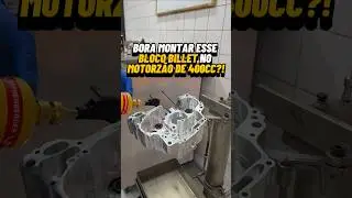 BORA MONTAR ESSE BLOCO BILLET NO MOTORZ&Atilde;O DE 400CC? 😱🤩🚀.....#crf250f #blocobillet #blococrf250f