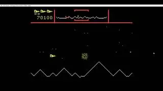 TI99/4a Defender Playthrough to 480K