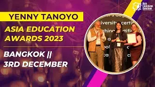 Yenny Tanoyo - Tutor of the Year | Asia Education Conclave 2023 Bangkok #awardceremony
