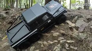 rc 1:10 adventure yikong yk6101 6wd Khan flying hunstman defender vs rc offroad tubular. GAYENG