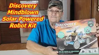 Обзор набора Discovery Mindblown Solar Powered Robot STEM Kit 12-в-1