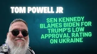 Sen Kennedy blames Biden for Trump&rsquo;s low approval rating on Ukraine