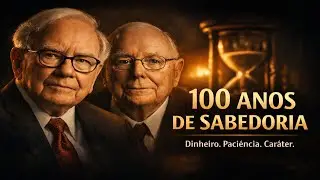 Warren Buffett e Charlie Munger reunidos em um s&eacute;culo de aprendizados sobre dinheiro,  quatro horas.