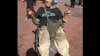 Pete Is a Disabled Homeless Veteran in San Francisco. Agent Orange Caused His Bone Cancer.