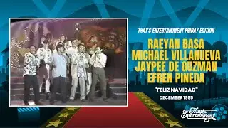 Raeyan Basa, Michael Villanueva, Jaypee de Guzman, and Efren Pineda &ndash; Feliz Navidad