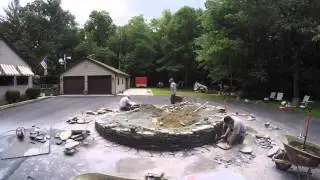 How We Install and Build a Goshen Stone Planter