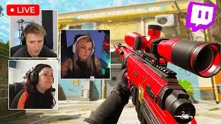 Killing Twitch Streamers in Search and Destroy (HILARIOUS REACTIONS)