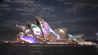 Vivid 2018 Opera House Time Lapse