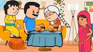 भाभी ने ननद का राज खोली | (भाग-अंतिम) 😡😨 (har ghar ki kahani cartoon me)  funny moral story